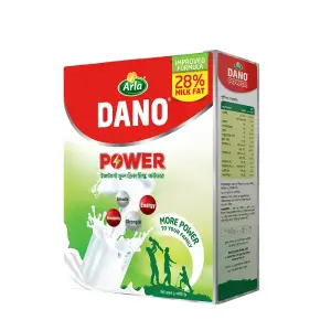 Dano Power Full Cream Milk Powder 1kg (BIB)
