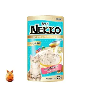 Foodinnova Cat Food Nekko Tuna In Gravy 70 gm